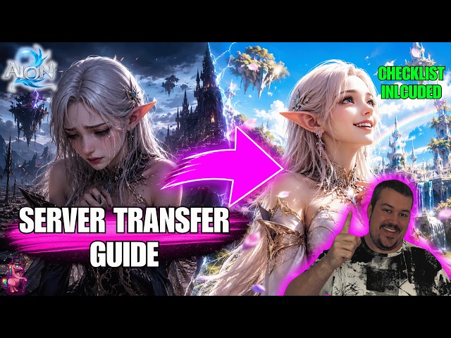 Aion 2 Server Transfer Guide Don't Make These Mistakes