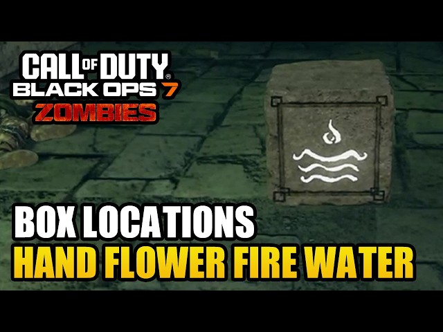 Rex Infernus: ALL Box Locations Hand, Flower, Fire, Water (Black Ops 7 Zombies) (Easter Egg Step)