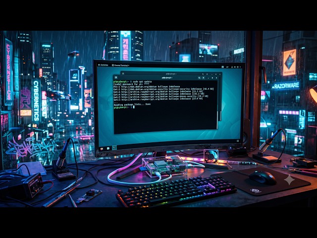🍓 Raspberry Pi Lab - sudo apt update and sudo apt upgrade