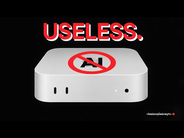 Don't Buy a Mac Mini For Local AI (Do This)