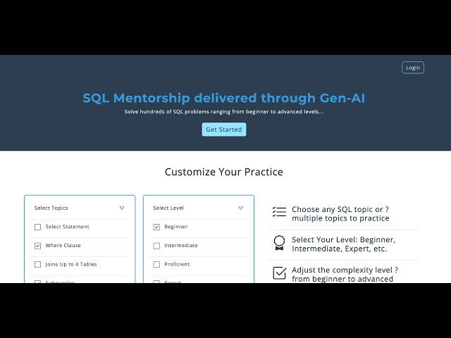 AI SQL Tutor - Demo Video