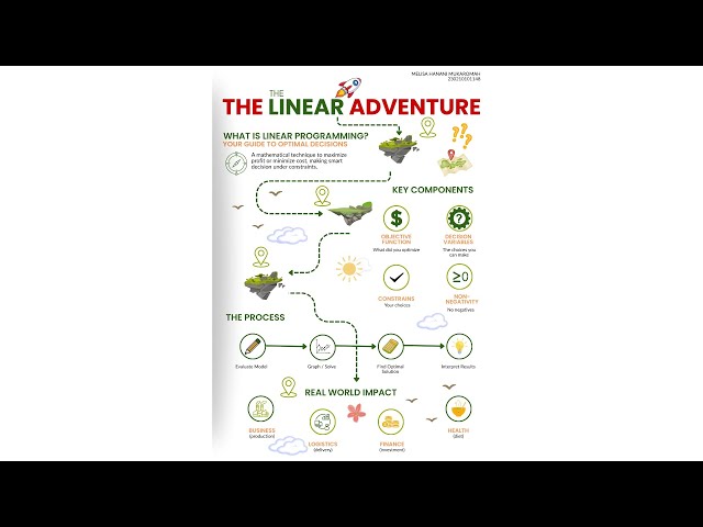 Linear Programming || Mathematics Poster