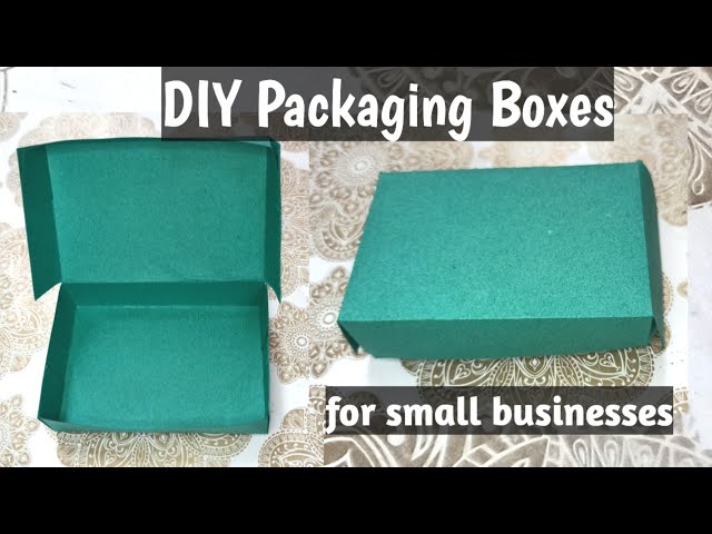 DIY Boxes for Small Business | DIY Paper Boxes | DIY Paper Box Turorial for small business and gifts