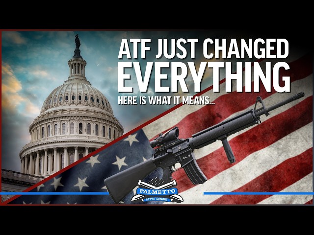 ATF Just Signed 34 New Rules — What It Means for Gun Owners | Palmetto State Armory