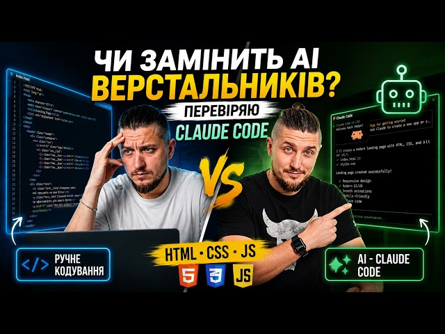 Web site layout with Claude code