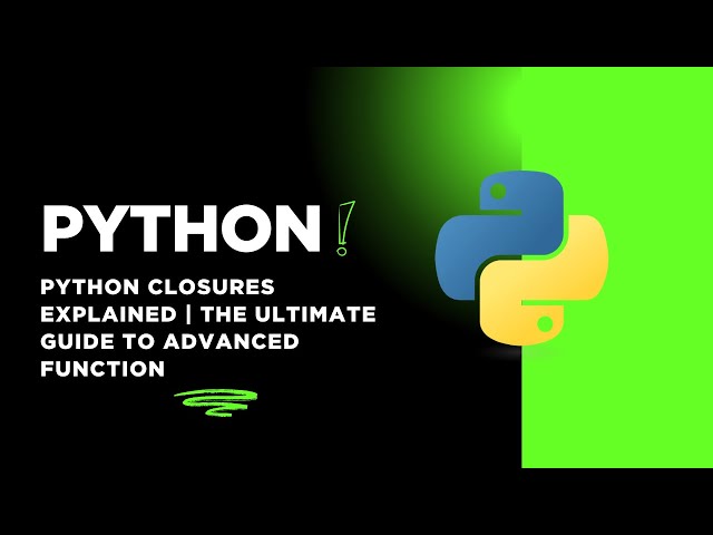 Python Closures Explained  | The Ultimate Guide to Advanced Functions #python #coding  #learning