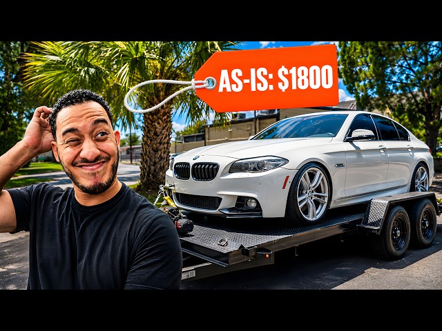 I Bought a DEAD Twin-Turbo V8 BMW for $1,800… We Found the Problem in 5 Minutes