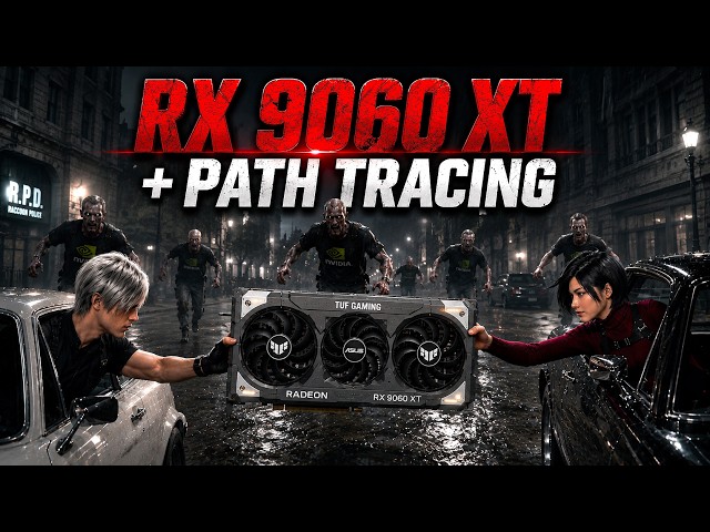 🔴 RX 9060 XT 🔴 ULTRA + PATH TRACING sólo con 16 GB de VRAM 🔴