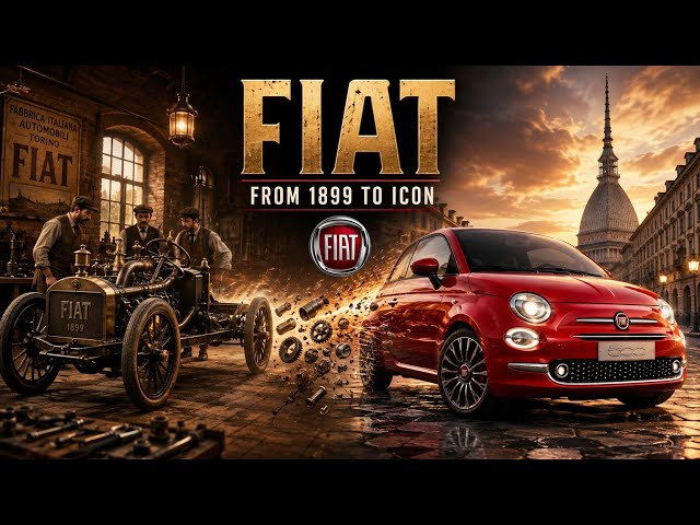 FIAT: From a Tiny Workshop to an Italian Icon 🇮🇹
