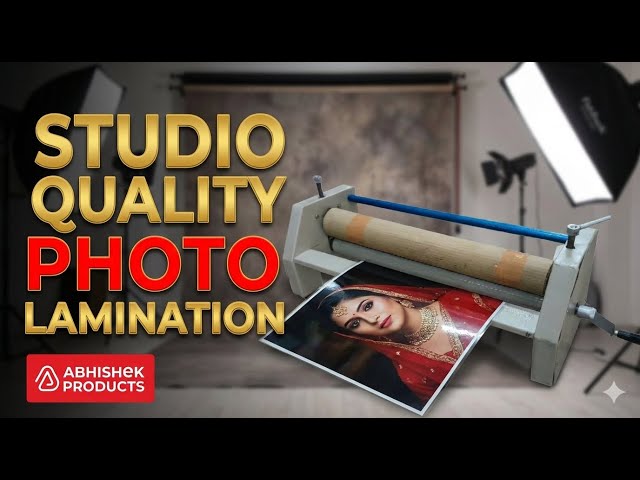 🧊 22 Inch Cold Lamination Manual Machine for ID Cards, Photos & Documents | AbhishekID.com