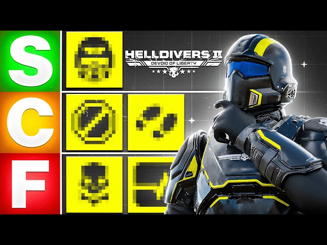 I Tested & Ranked EVERY Armor Passive in Helldivers 2