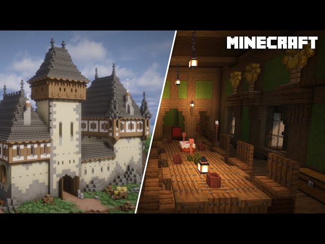 Minecraft: Medieval Castle Interior | Tutorial