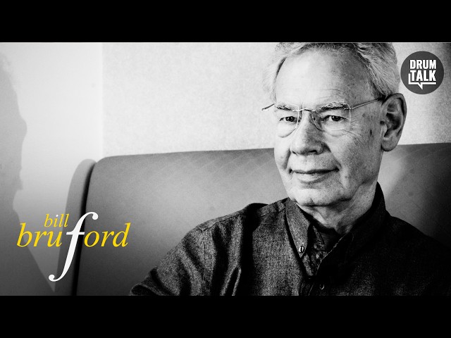 Bill Bruford - On performance and Improvisation with the Pete Roth Trio: Interview (Drumtalk 2026)