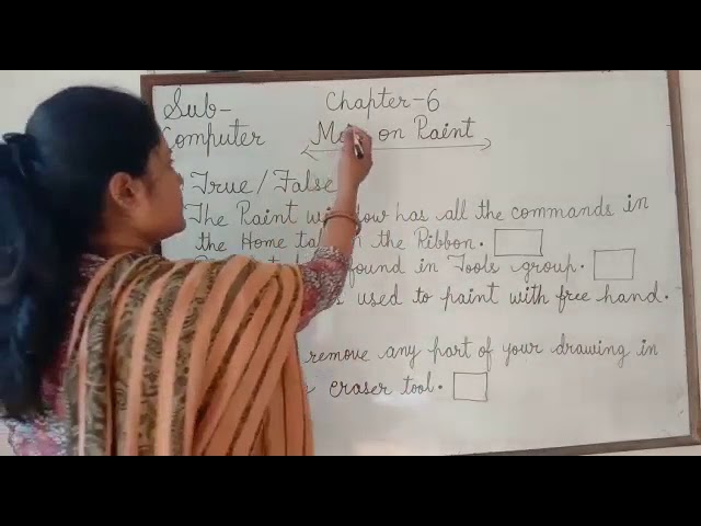 Class-2/Computer, (Ch-6, True-False, Match-Ups)