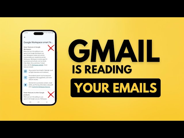 Stop Gmail From Using Your Emails to Train AI — Android Privacy Settings You MUST Change