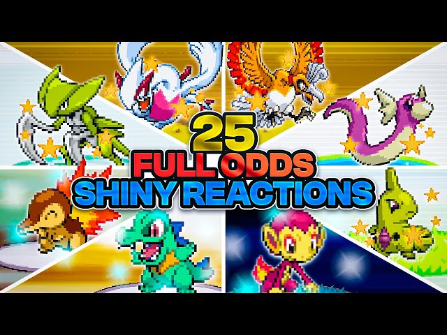25 LIVE FULL ODDS Shiny Pokémon - 2024 Shiny Pokémon Compilation