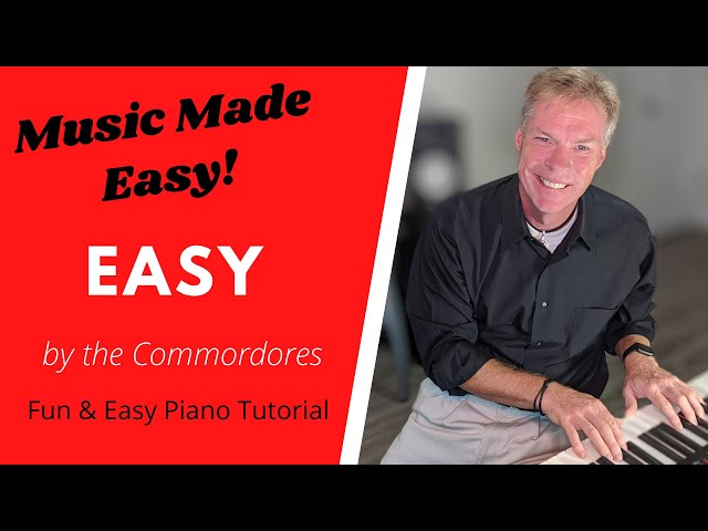 Play EASY (Like Sunday Morning) by the Commodores | Easy Slow Piano Tutorial for Beginners
