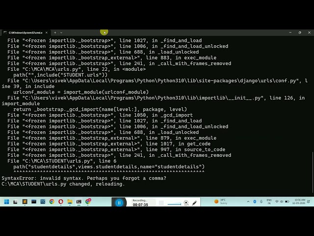 MCA BATCH SEARCH_DELETE_LOGIN OPERATION