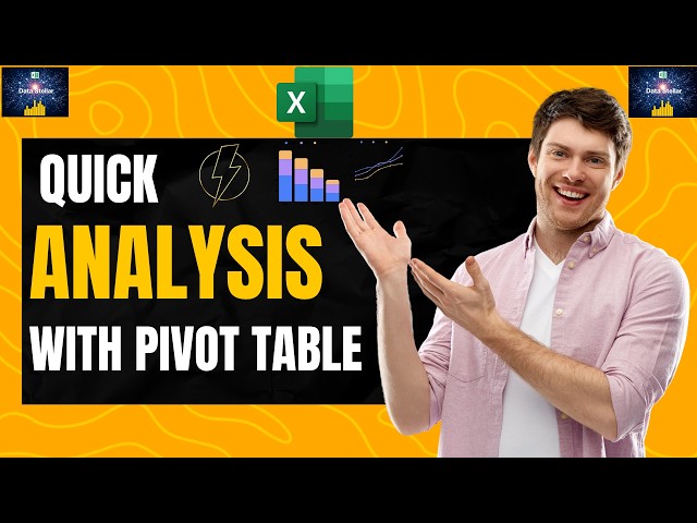 အရောင်းဒေတာ Analyze လုပ်ရန် အမြန်နည်းလမ်း | Sale Analyze With Pivot Table