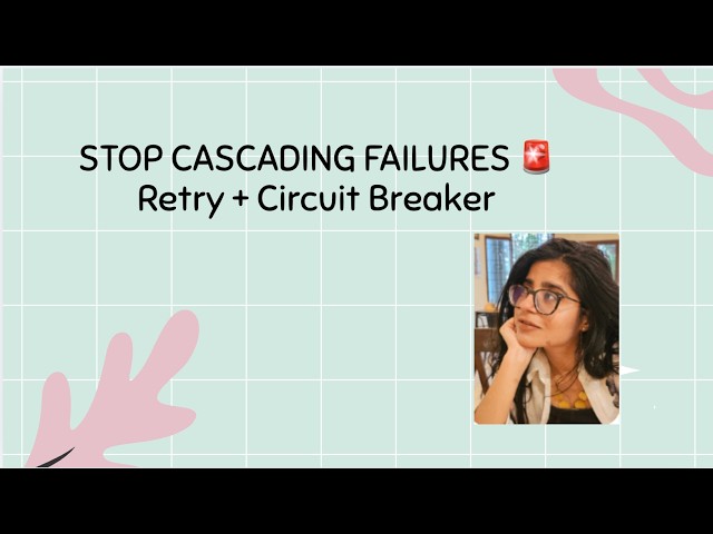 Retry & Circuit Breaker in System Design ⚡ | Netflix-Style Resilience Patterns Explained