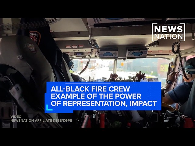 All-Black fire crew example of the power of representation, impact | Black History Month