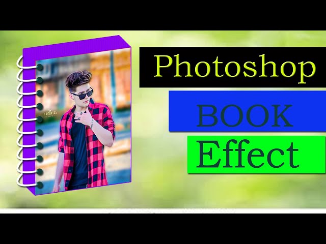 Book Effect in Photoshop 7.0 #photoediting #photoshop #tech #viral #rahultech