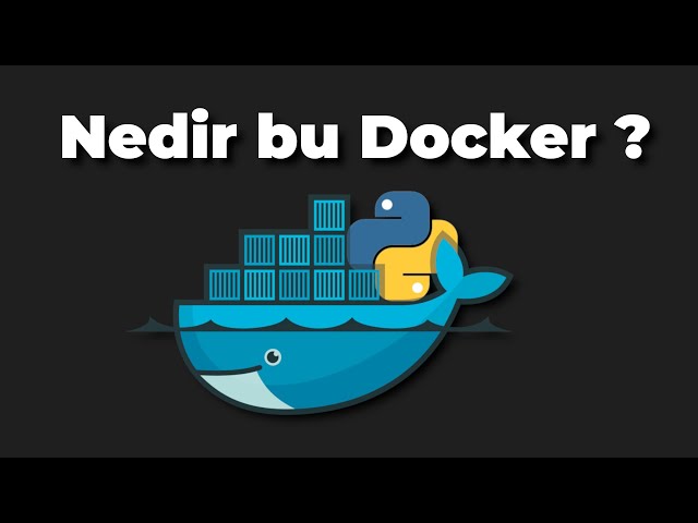 Docker Nedir ve Nasıl Kullanılır? Python (FastAPI) ile Docker Örneği