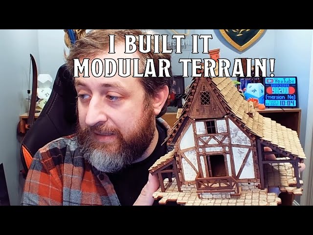 Modular TTPG Terrain from I Built It! | Nerd Immersion