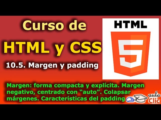 HTML and CSS Course. 10.5. Margin and padding.