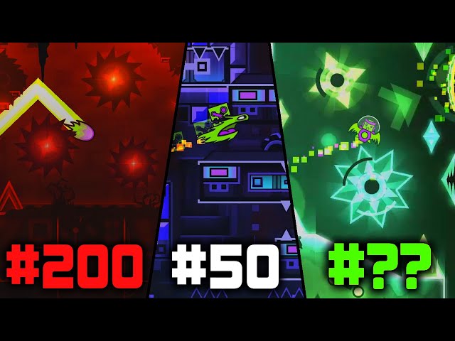 Ranking Every Extreme Demon I've Completed (Top 200) | Geometry Dash