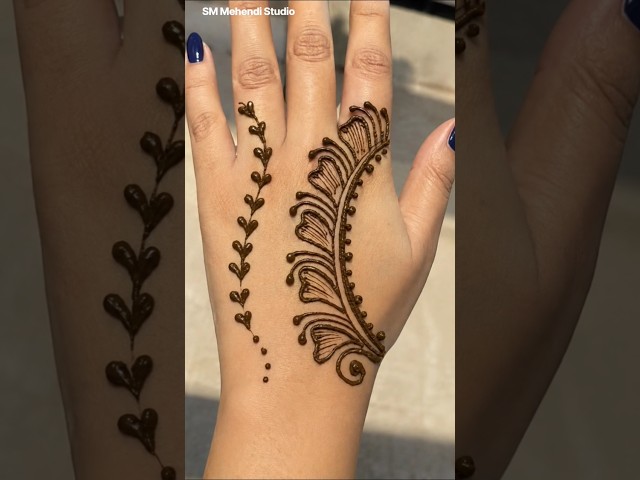 tranding mehndi design #mehndi #henna #mehandidesign #letestmehndi #ytshorts