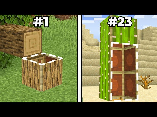 Construí las Bases Más Escondidas de Minecraft