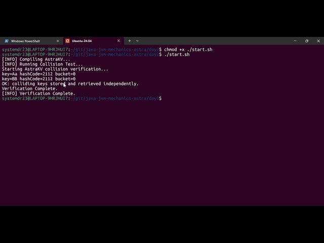 Day 2: Java Hash Collision : Build a Hash Table KV Store with Linear Probing