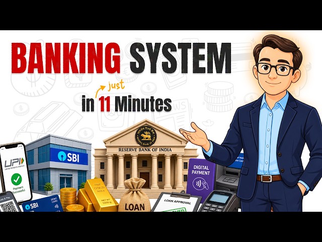 Entire Indian Banking System Explained - RBI, SBI, 1991 Crisis & UPI Revolution