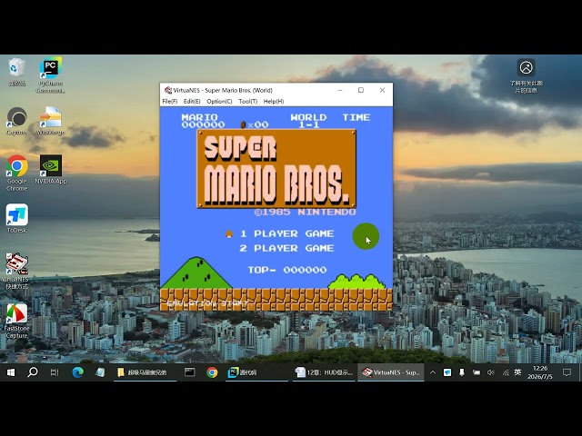 super mario bros手搓超级马里奥兄弟--18HUD显示--python游戏编程
