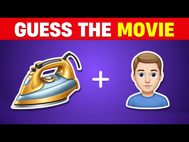 Can You Guess the Movie From Emojis?🎬🍿
