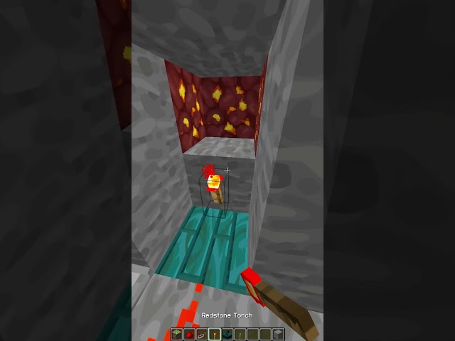Minecraft Secret Door.. #minecraft #viral #minecraftbuilds