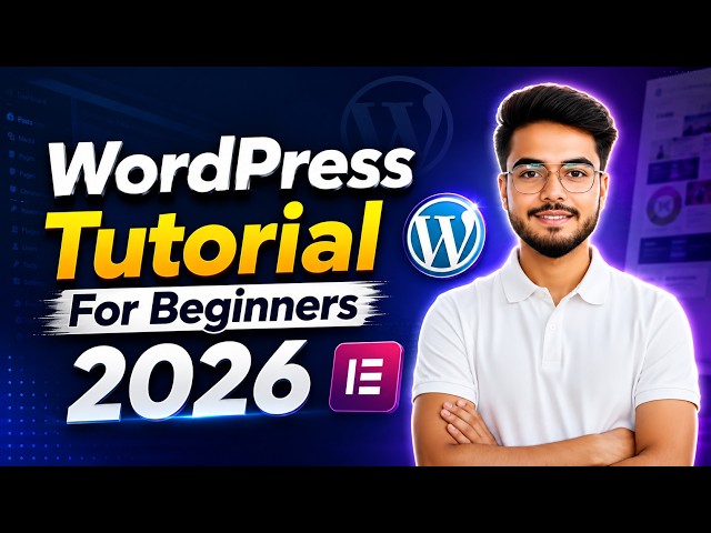 WordPress দিয়ে Website বানানো শিখুন | Step-by-Step Bangla Tutorial