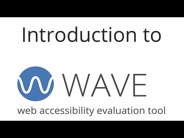 Introduction to WAVE