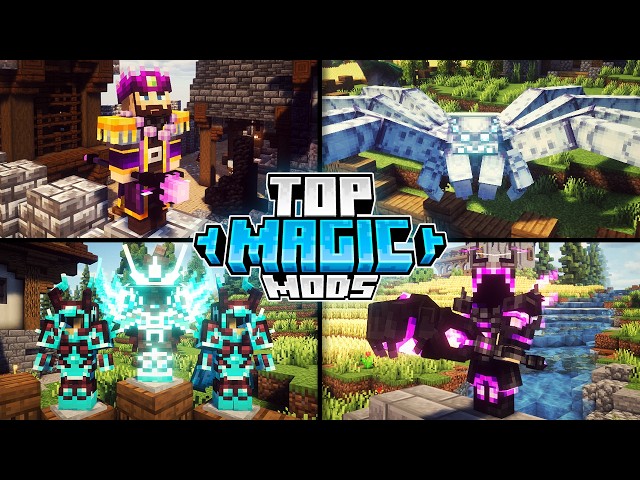 Top 30 Minecraft Magic Mods! (2026)
