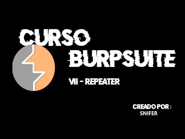 Curso Burp Suite desde 0 - 7. Uso de Repeater y Tips