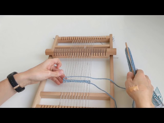 Weaving mini tutorial 1: PLAIN WEAVE