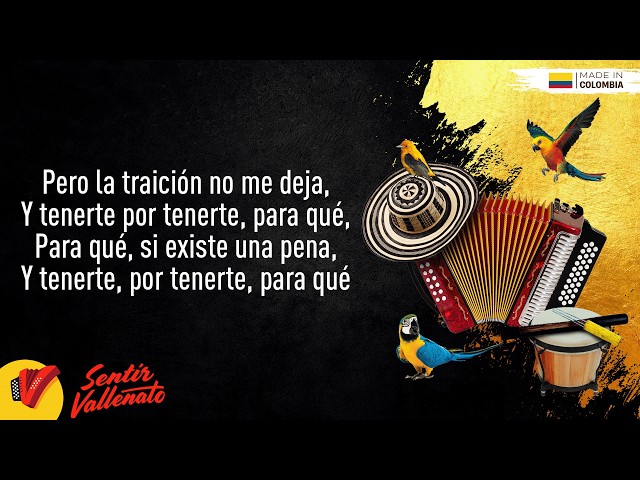 A Pesar De Todo, La Combinación Vallenata, Vídeo Letra - Sentir Vallenato