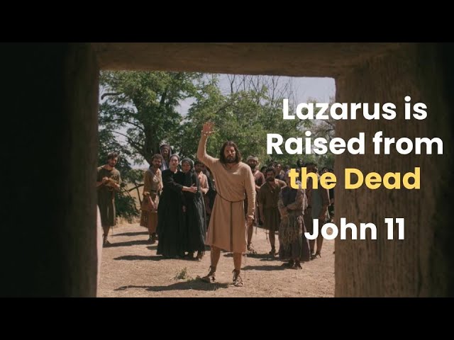 Teaching With The Chosen: Lazarus is Raised from the Dead, John 11:1-45