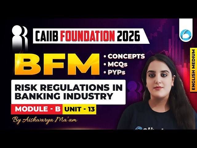 CAIIB BFM Module B Unit 13 | Risk Regulations in Banking Industry | CAIIB Foundation 2026 | CAIIB