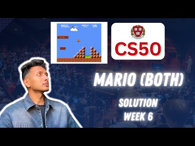 CS50 PSet 6 - Mario Walkthrough (Step by Step for Beginners)