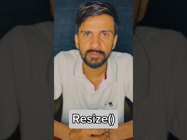 Array ka size change karna hai? Python ka NumPy resize function dekho!#coding #viral #python #shorts