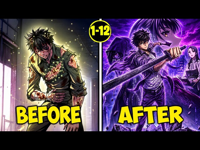 1-12) A High School Student Entered the Apocalypse and Became Unstoppable || Hindi Manhwa Explainers