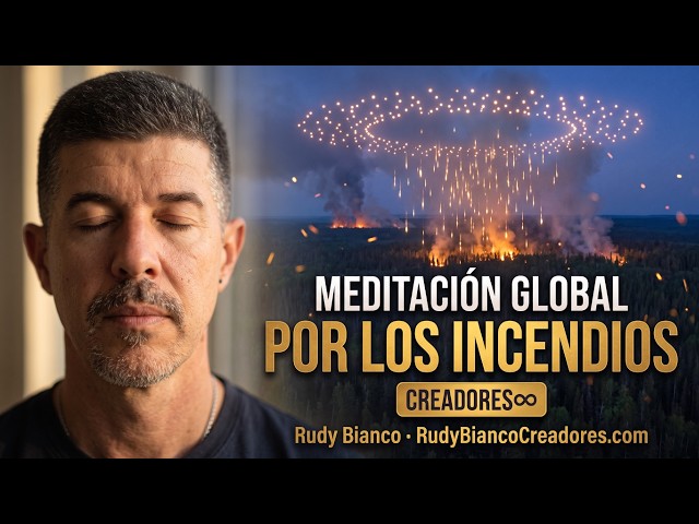 Únete a la MEDITACIÓN GLOBAL por los Incendios 🔥 Unidos Sanamos la Tierra | Rudy Bianco