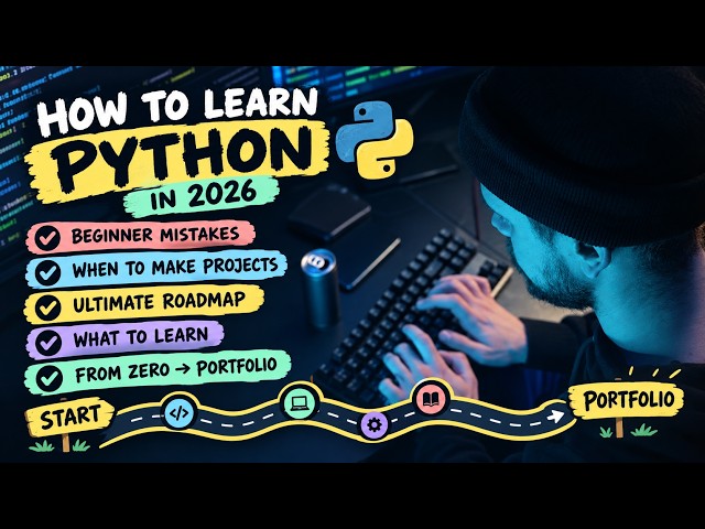 How to Learn Python in 2026 (If I Were Starting Over)